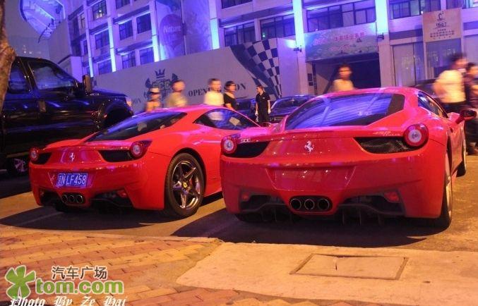 夜店门前的豪车集结-汽车频道-和讯网