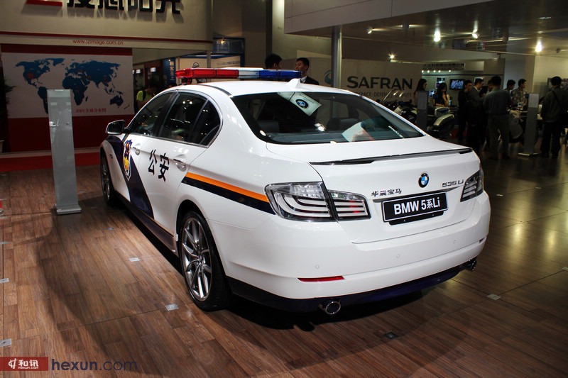 宝马亮相第六届警用装备展
