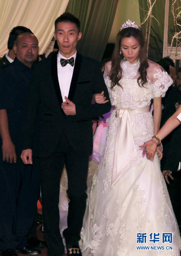 李宗伟 黄妙珠 婚宴图片